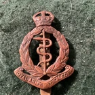 Ww1 Royal Army Medical Corps  bronze. Cap Badge ef14