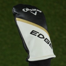 CALLAWAY EDGE HYBRID HEADCOVER BLACK / WHITE WITH CHANGEABLE NUMBERS  LOOK 