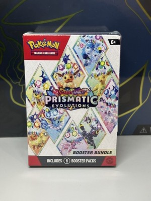 Pokemon x1 Prismatic Evolutions (SV8.5) Booster Bundle Box Factory Sealed! 
