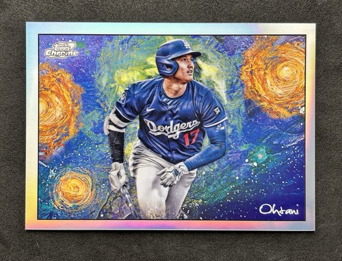 2025 Topps Cosmic Chrome Stars In The Night #STN-14 Shohei Ohtani Dodgers