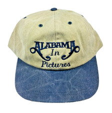 "VINTAGE" 1995 VTG ALABAMA (IN PICTURES) COUNTRY BAND TOUR HAT CAP MADE IN USA++