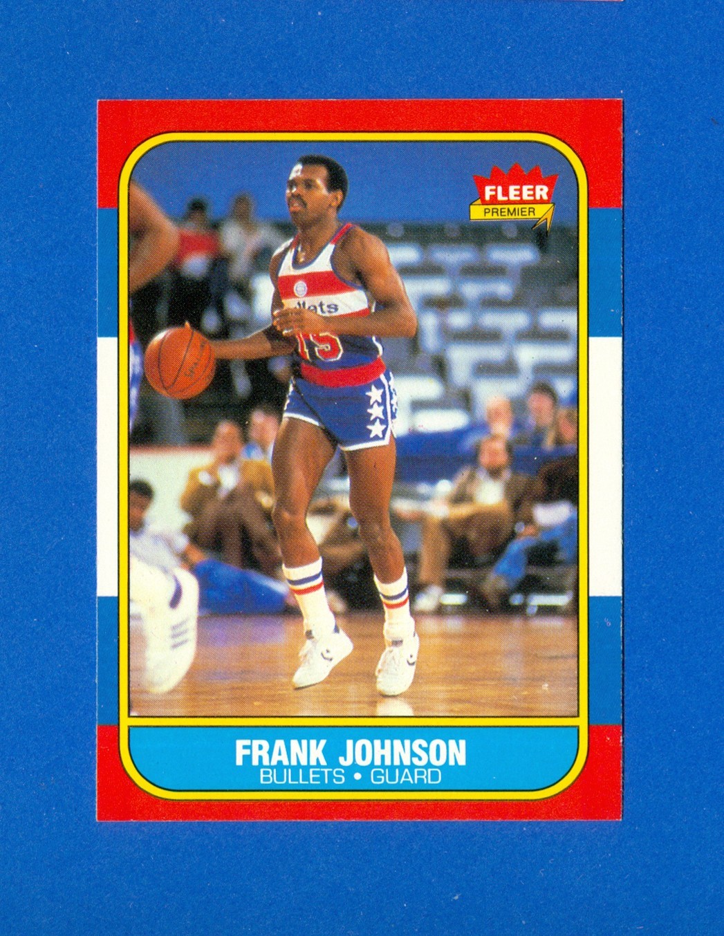 1986/1987 Fleer Basketball #52 Frank Johnson '86 RC Rookie Card NR/MT PACK FRESH