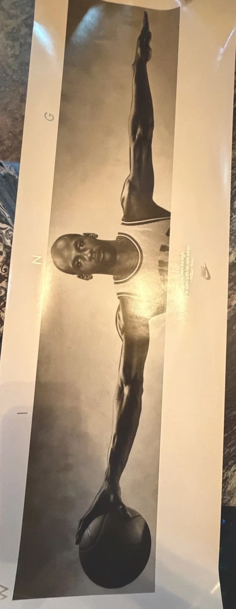 Michael Jordan Wings Poster Indiana Vintage Sports Posters for
