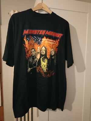 Vintage 1998 Monster Magnet Powertrip Shirt Deadstock XL BLUE GRAPE Tag RARE