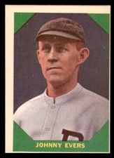 1960 Fleer Baseball Greats Baseball #57 Johnny Evers VG/EX