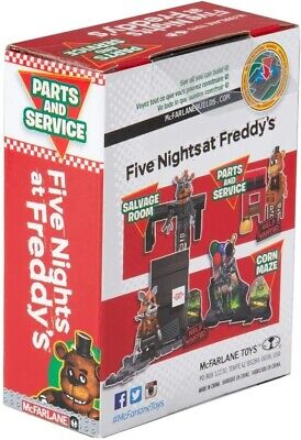 McFarlane FNAF Five Nights at Freddy's PARTS AND SERVICE Micro Construction  Set