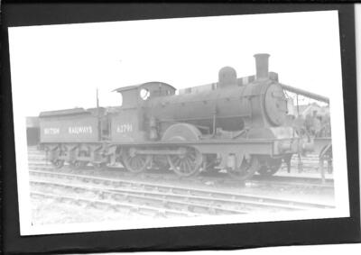 E4 CLASS - 2-4-0 - 62791 - BRITISH RAILWAYS - VINTAGE PHOTO  #258