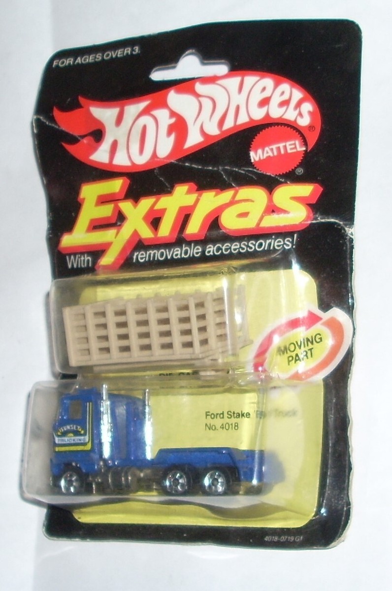 hotwheels EXTRAS  1983年 レア　トラック ビンテージ Vintage 1983 Hot Wheels Extras Ford Stake Bed Truck 4018