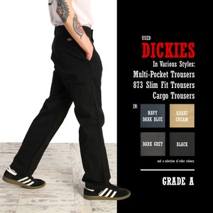 dickies cargo trousers slim fit