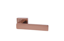 1 Pair - Fosil lever handle on rise, zinc alloy - SYSTEM DOOR HANDLE