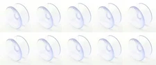 Double Sided Suction Cups, 20 mm, Set of 10, Clear