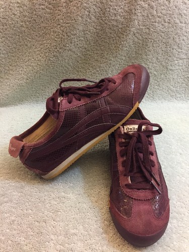 onitsuka tiger maroon