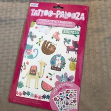 Tattoo-Palooza Funtastic Friends Temporary Tattoos