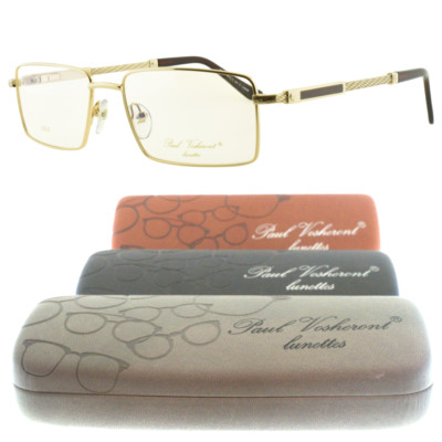 NEW!! PAUL VORSHERONT PV368 C1 23KGP Handmade Gold Optical Frame Eyeglasses