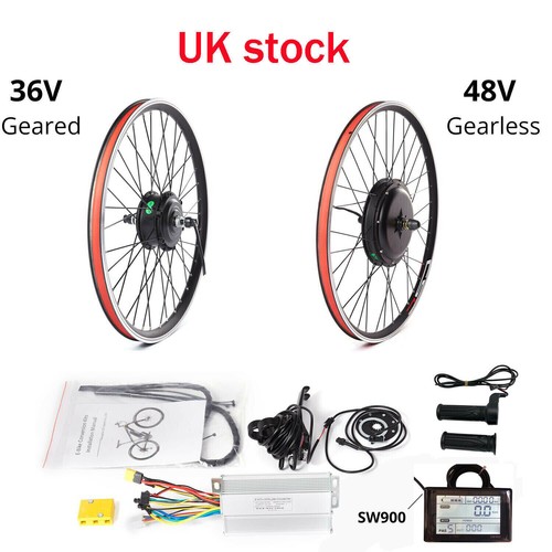 E bike Conversion Kit Electric Bike Front Rear Motor Wheel Kit 26 28 29