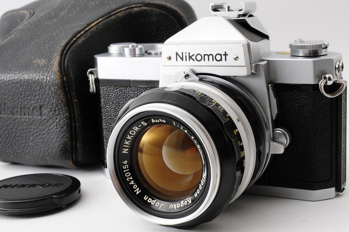 NikonNikomat FTN ニコマート　50mmF1.4レンズ&ケース付 Amazon | nikon ニコマート FTN ブラック | 一眼レフカメラ 通販