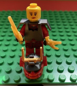 Lego Ninjago Samurai X Nya Minifigure With 2 Gold Weapons 9448 Samurai Mech New