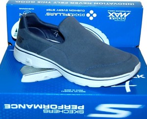 skechers go walk mens blue