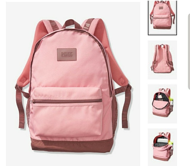 Victoria S Secret Pink Campus Backpack Gold Black 2018 For Sale