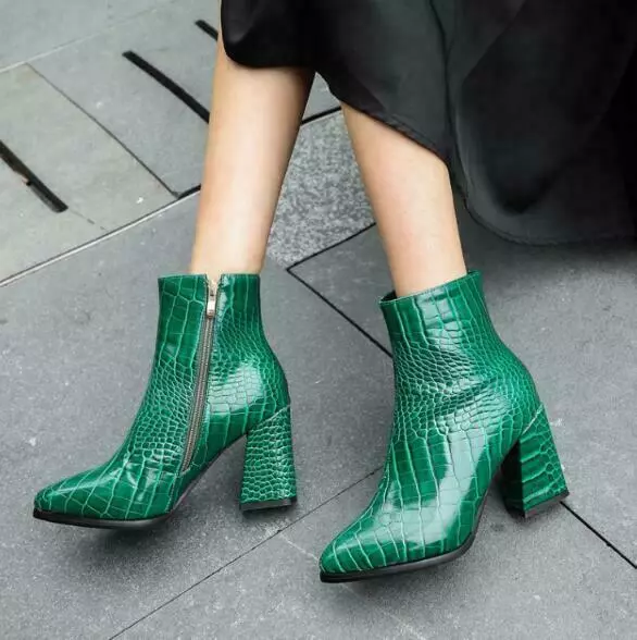 Ladies clearance crocodile boots
