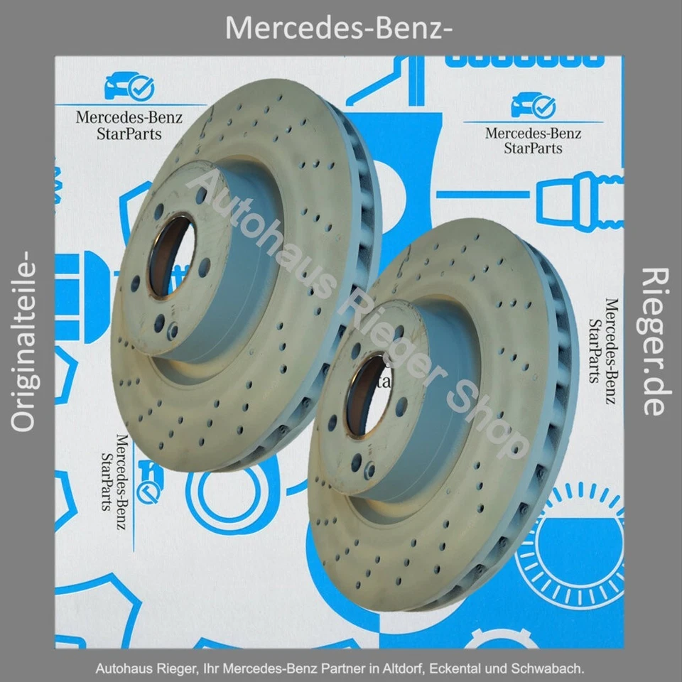 Mercedes-Benz StarParts Bremsscheiben Satz VA SLK-Klasse R172, E-Klasse W212 - Bild 1 von 1