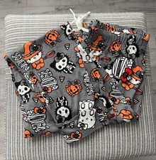 Hello Kitty Halloween Pajama Pants Size XL HALLOWEEN SKELETON GHOST Sanrio Rare