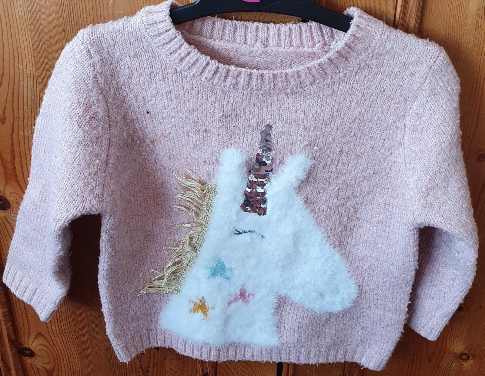 Girla Unicorn Jumper Age 9-12months
