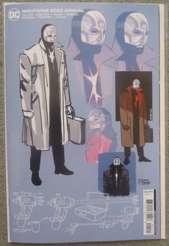 NIGHTWING 2022 ANNUAL #1 REDONDO DESIGN VARIANT..TAYLOR..DC 2022 1ST PRINT..NM