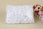 100pcs Disposable One-off Hotel Home Shower Bathing Clear Hair Elastic Caps Hats