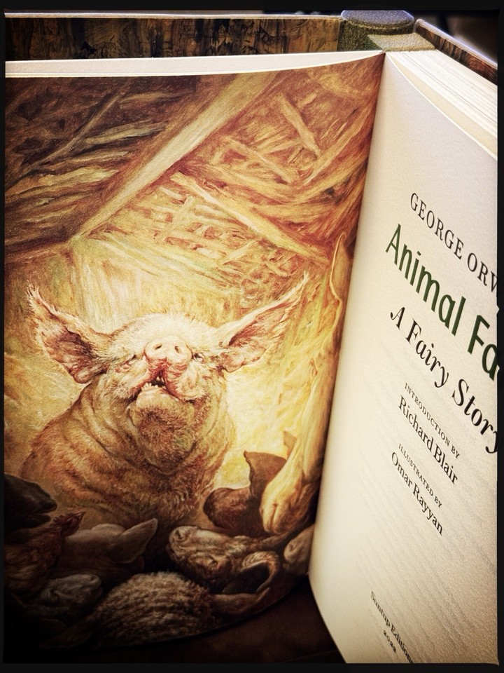 Animal Farm by Orwell Suntup Lettered Edition Limited to 26