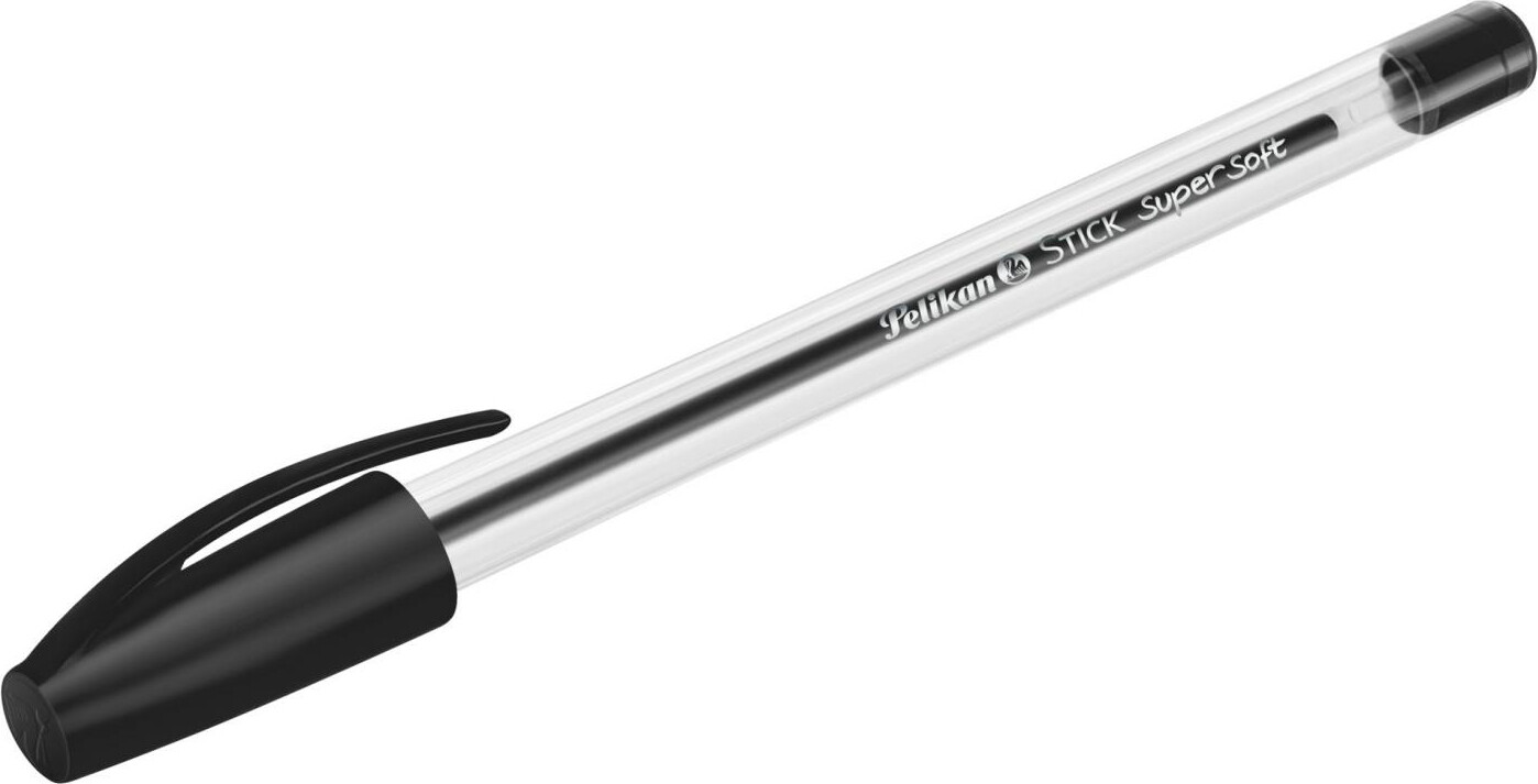 Penna a sfera Nero Penna a sfera retrattile a clip 50 pezzi Pelikan 601450