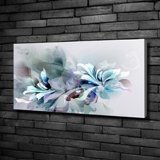 Leinwandbild Kunst-Druck 100x50 Bilder Blumen Pflanzen Abstrakte Blumen