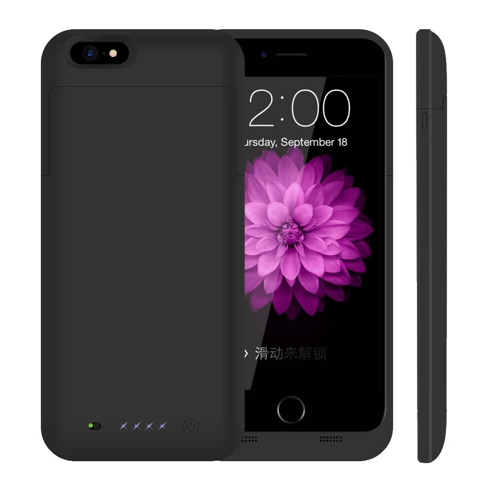 Silicona/gel/goma casos de Batería del Teléfono Celular para Apple iPhone 7