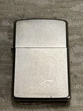 Zippo July 2013 Satin Chrome Lighter. Needs flint -- 5934