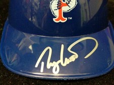 1X Autographed/auto Pawtucket Red Sox Ice Cream Mini Helmet: Ryan Lavarnway C.