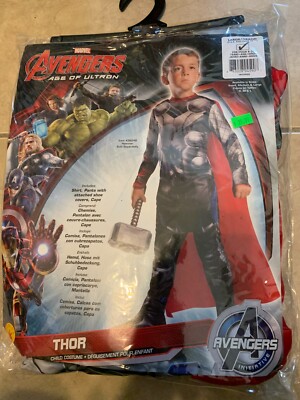 Marvel Avengers Thor Age Ultron Youth Medium 8-10 Costume NEW in Retail Package