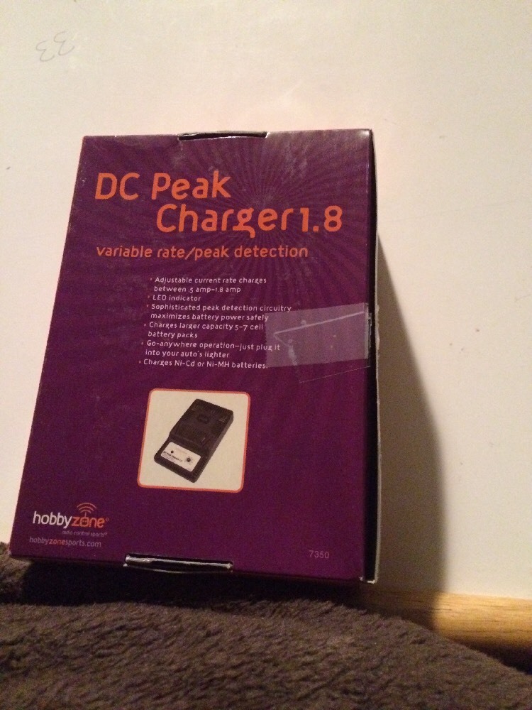 Rc Car Parts Hobbyzone DC Peak Charger (1.8 Amps): ABX HBZ6519