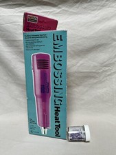 Marvy Uchida Purple Heat Embossing Tool  1 Powder Crafting Heater Box Tested