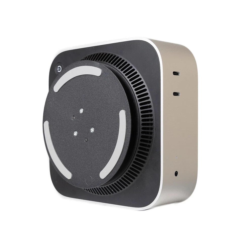 Metal Cooling Desktop Stand for Mac mini M4/M4 Pro 2024 Heat Dissipation Bracket - Image 3 of 4