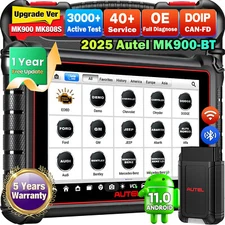 Autel MaxiCOM MK900BT PRO Full System Bidirectional OBD2 Scanner Tool AUTOVIN 