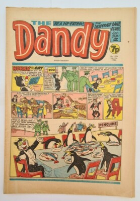 Dandy Comic No. 1994 (1980) February 9th. Fair Copy.