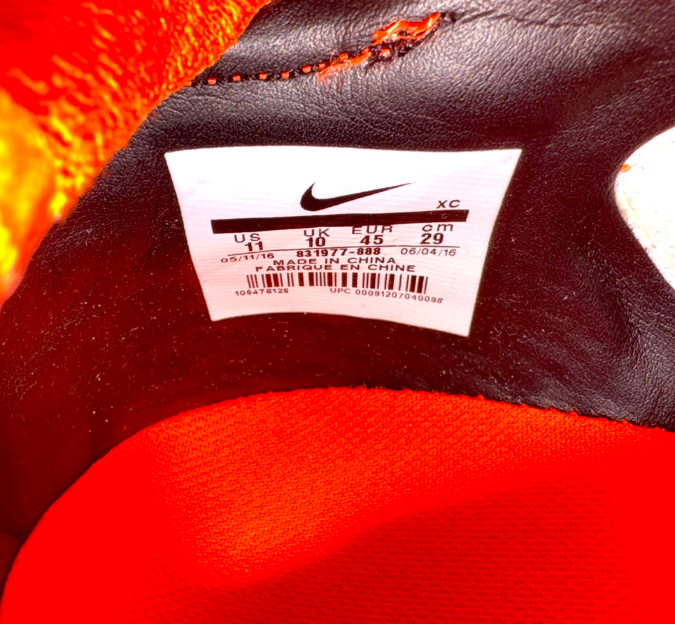Nike MercurialX Proximo II DF TF 831977-888 Elite US11 UK10 Orange