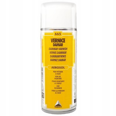 Maimeri Dammar Schlussfirnis Spray 400 ml   für Ölmalerei