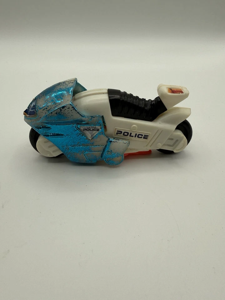 Figura de acción vehículo 1988 Robo Cycle motocicleta Robo Cop Ultra Police Kenner Foto 3 de 4