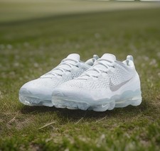 Nike Air VaporMax 2023 Flyknit ShoesPure Platinum DV1678-002 Men's Sizes NEW