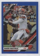 2019 Panini Donruss Optic Blue Prizm 48/150 Baker Mayfield #24 oc3
