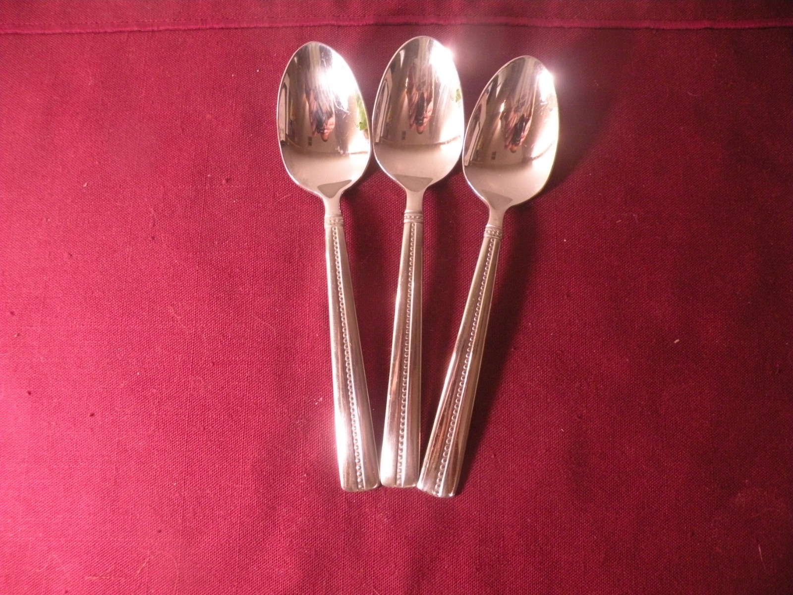 Spoons Nicole Miller Green Tea 18/10 Stainless Steel 6 1/2"