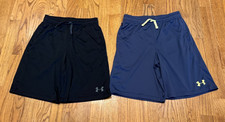 A Lot Of 2 Boy's Under Armour Loose Shorts, Size YMD