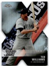 2020 Topps Chrome Decade of Dominance Die Cut Ted Williams Boston Red Sox #DOD-5