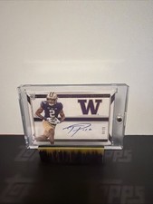 2024 National Treasures Collegiate - Ja’Lynn Polk On Card Auto /25 Gold Patriots